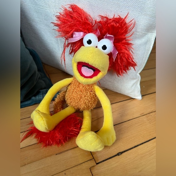 Jim Henson Fraggle Rock Red Stuffed Animal Plush Doll vintage 2003 - Picture 1 of 5